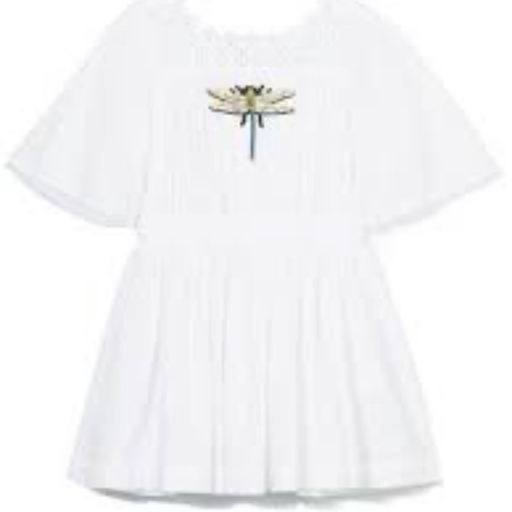 Girls white Gucci dress